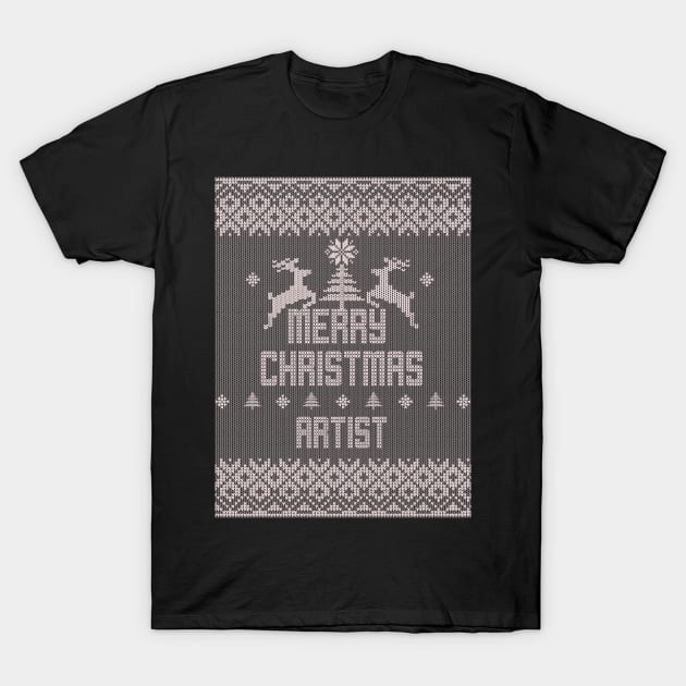 Merry Christmas ARTIST T-Shirt by ramiroxavier